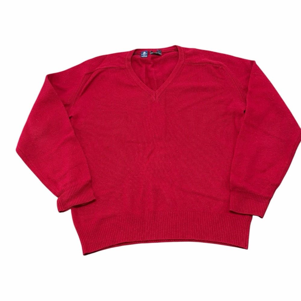 Vintage 80s Crew Virgin Wool Crewneck Sweater